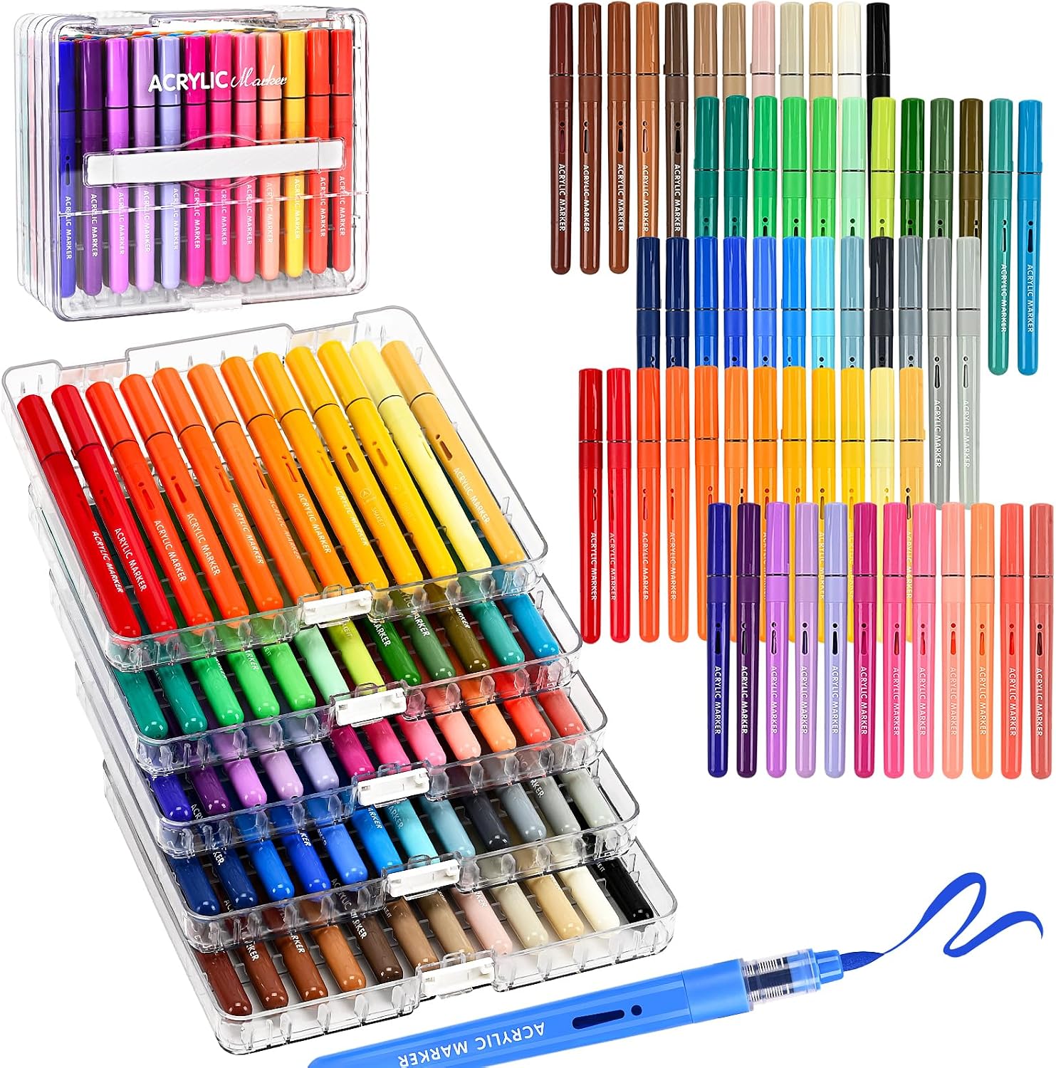 Copic Marker Classic - Stylo marqueur artistique à peinture acrylique,