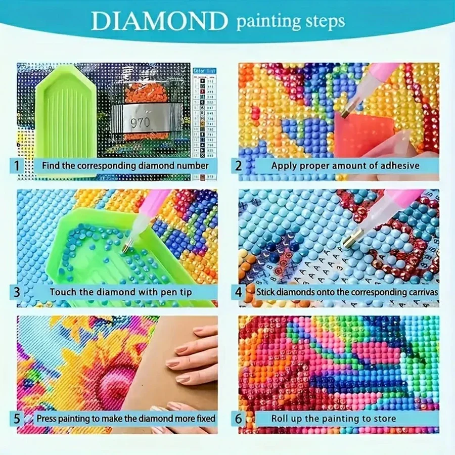Kits de peinture diamant 5D ro - Embroidery Embellishments avis et prix