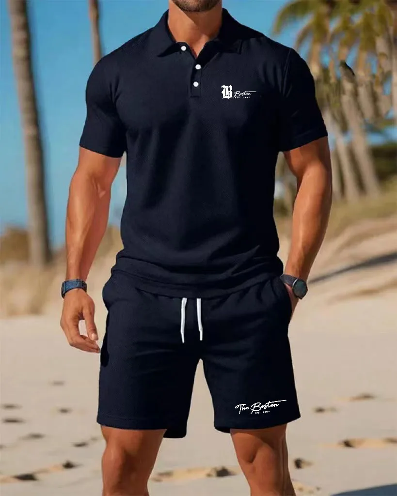 Ensemble polo et short pour ho - Embellish Knit avis et prix