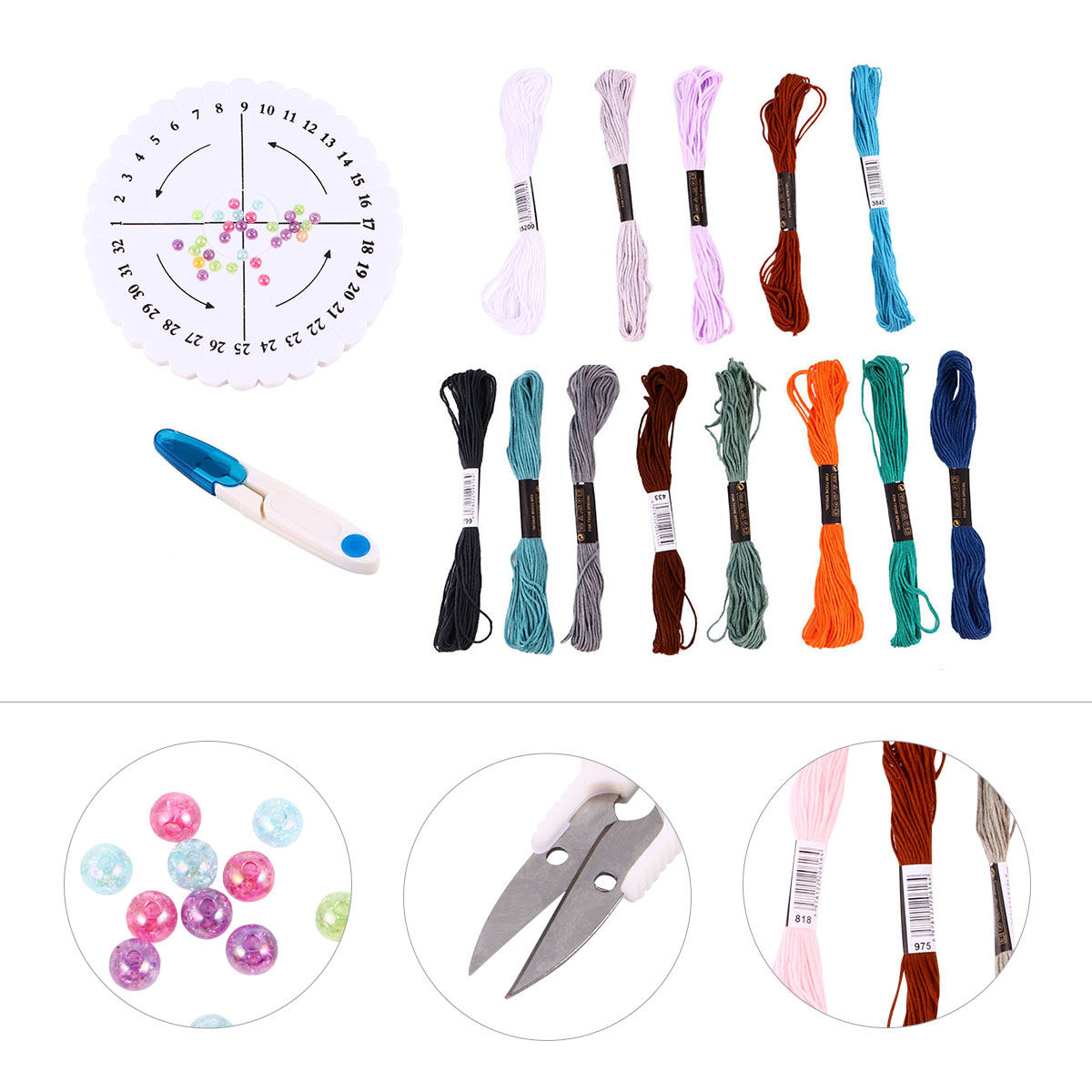 1 ensemble de kit de tissage r - Embroidery Craft avis et prix