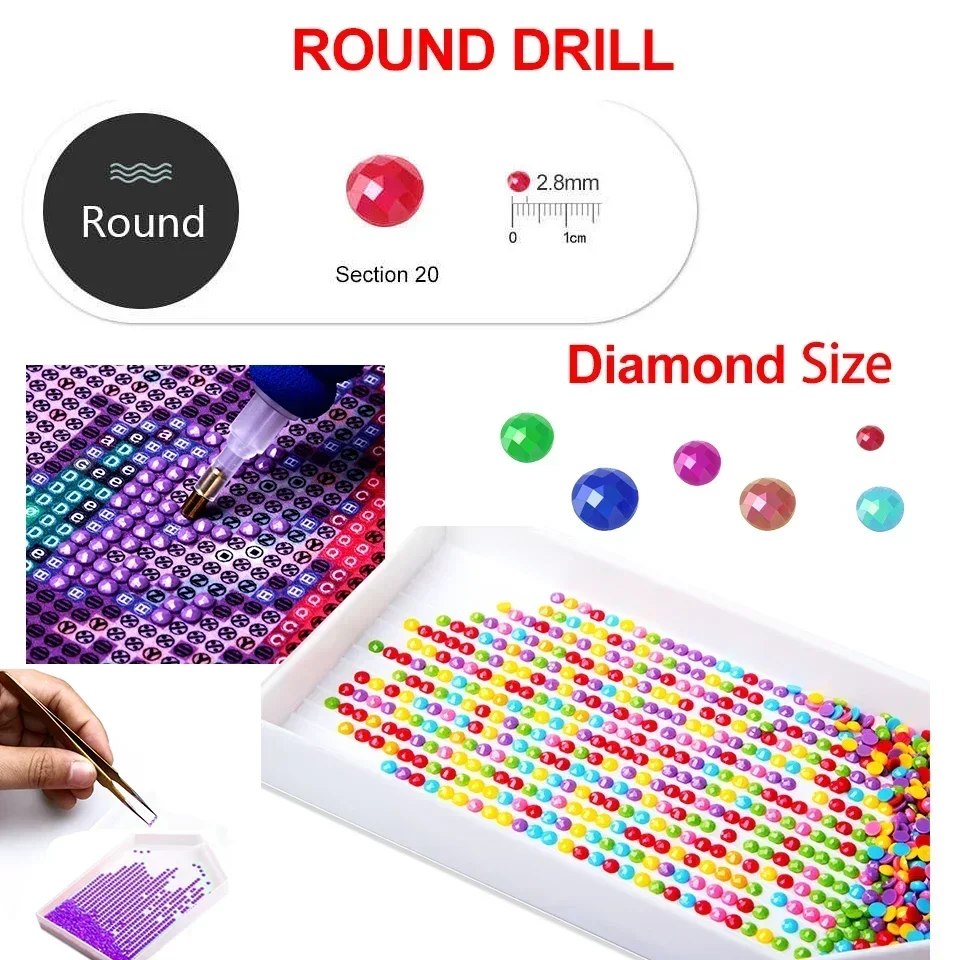 Peinture diamant 5D DIY Pokémo - Embroidery Embellishments avis et prix