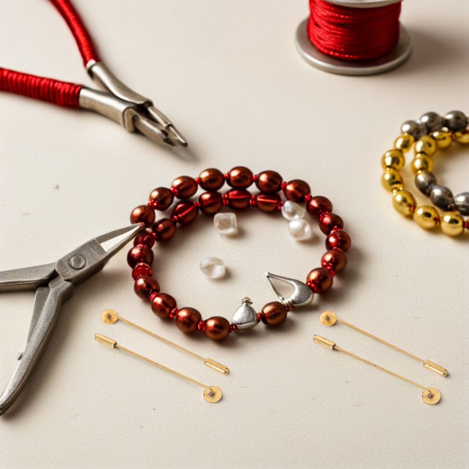 Épingles de revers en cuivre,  - Embroidery Craft avis et prix