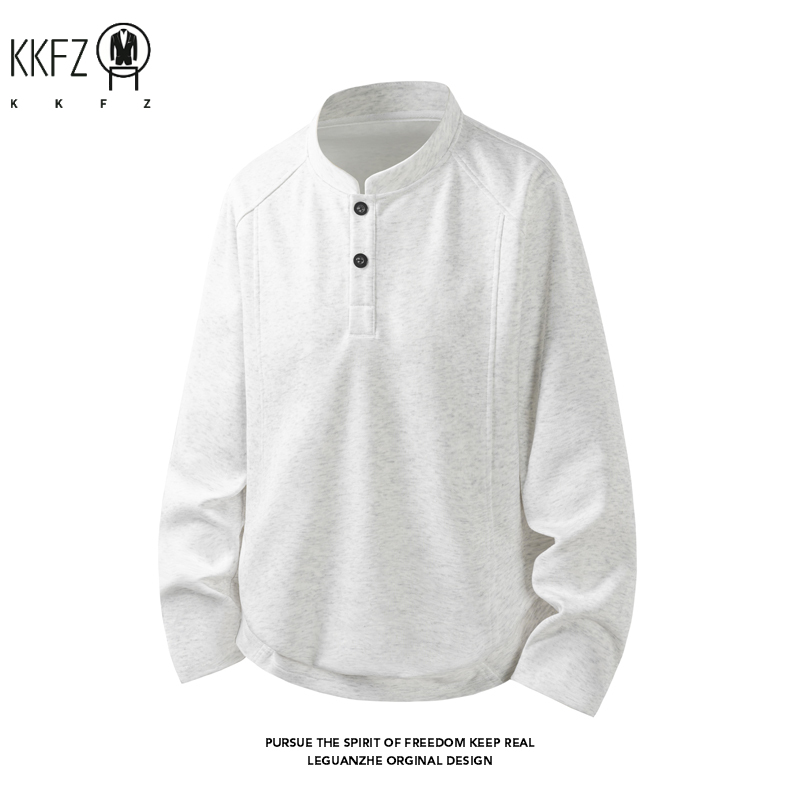 Pull Henley à manches raglan p - Embellish Knit avis et prix