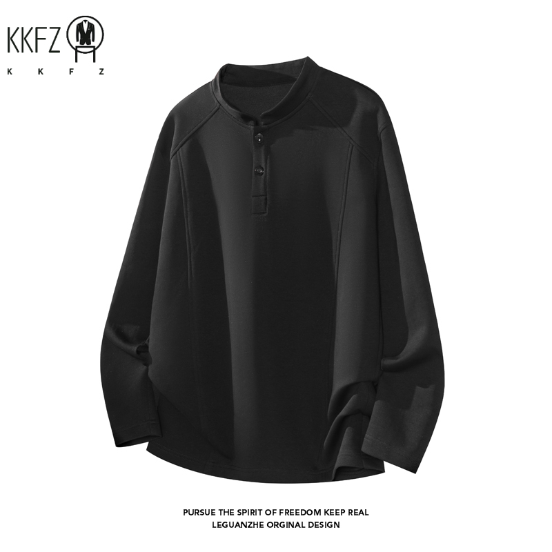 Pull Henley à manches raglan p - Embellish Knit avis et prix