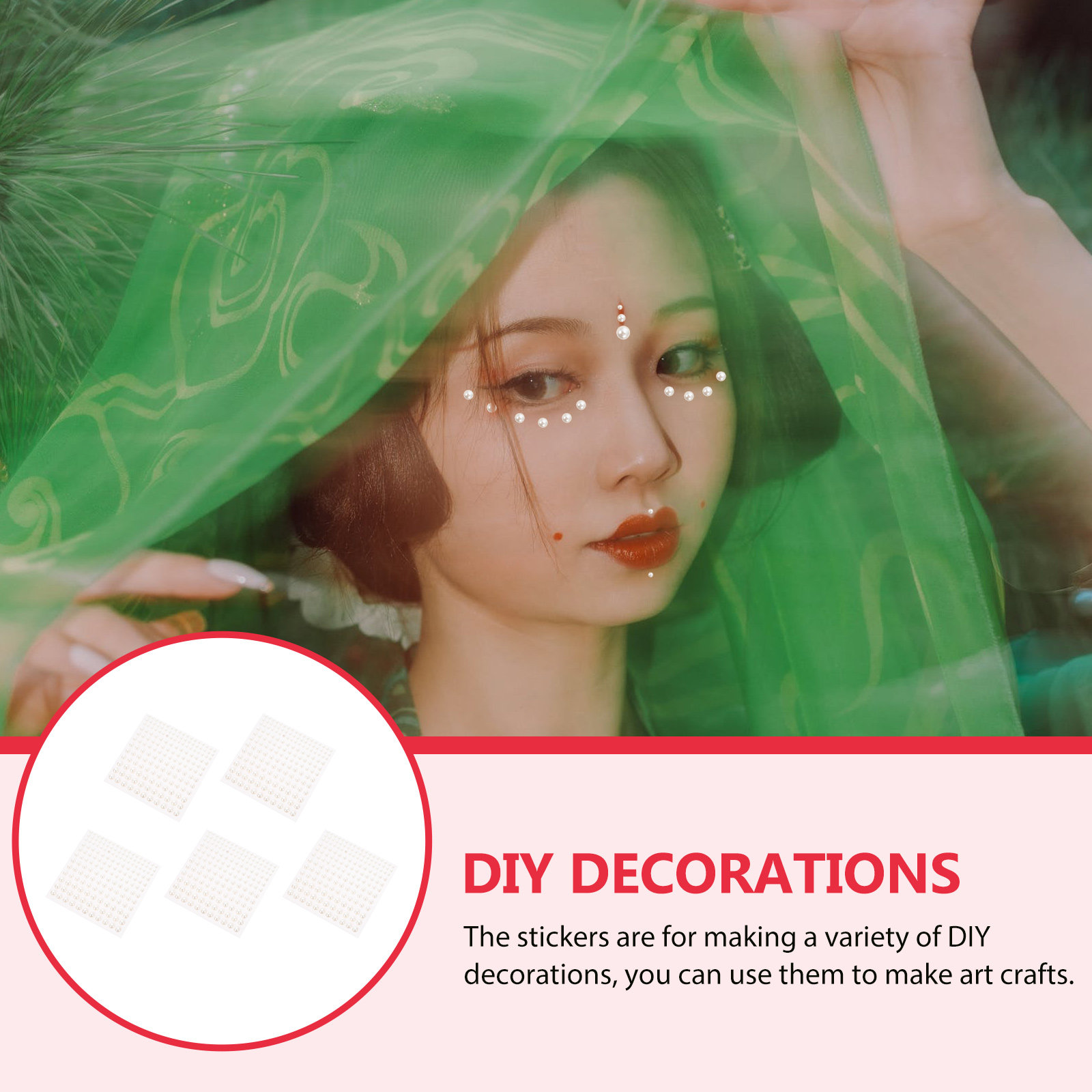 5 autocollants de perles pour  - Craft Embellishment avis et prix