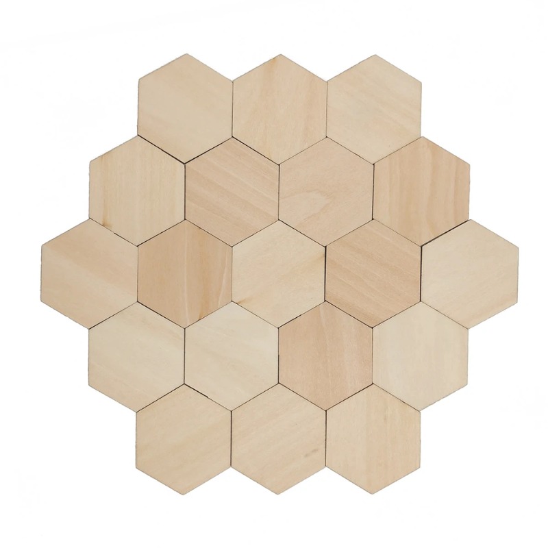 Tranches vierges hexagonales e - Embellish Craft avis et prix