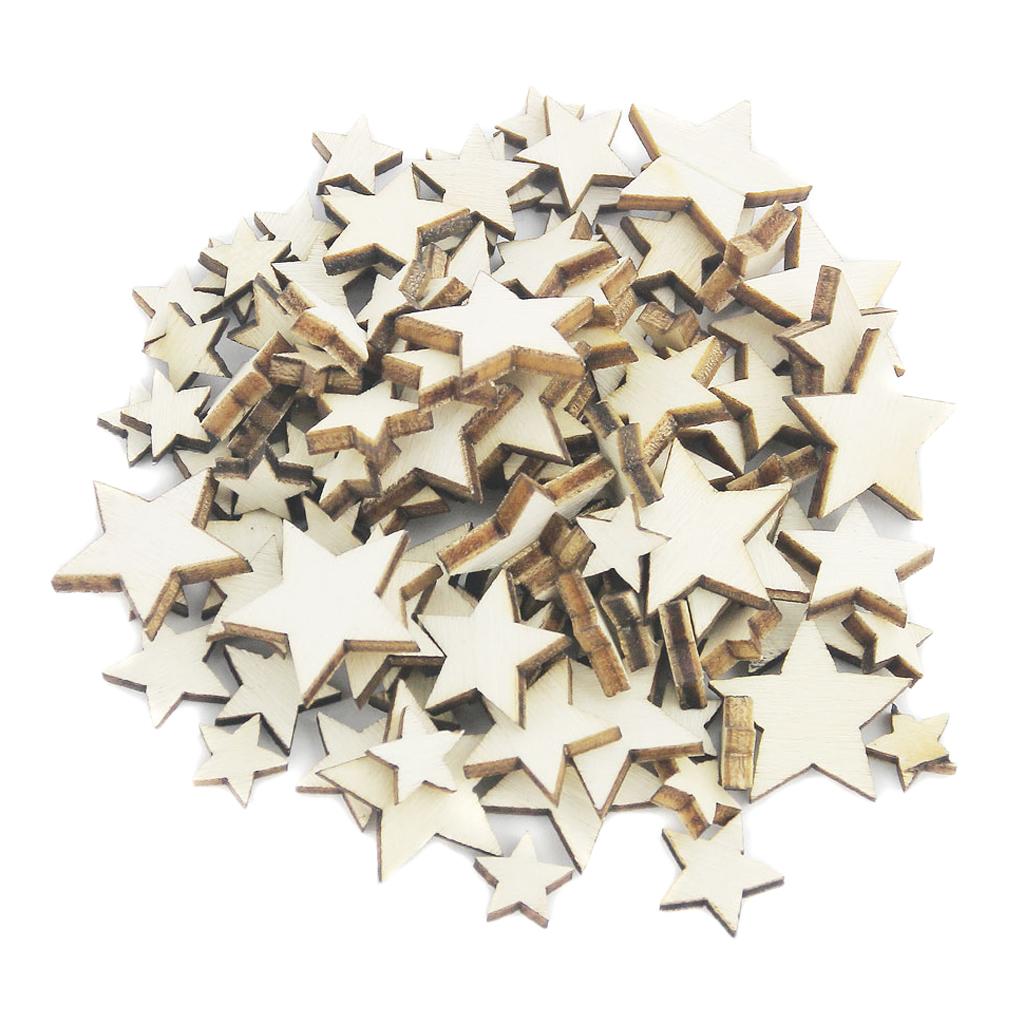 Tranches d'étoiles en tilleul  - Craft Embellishment avis et prix