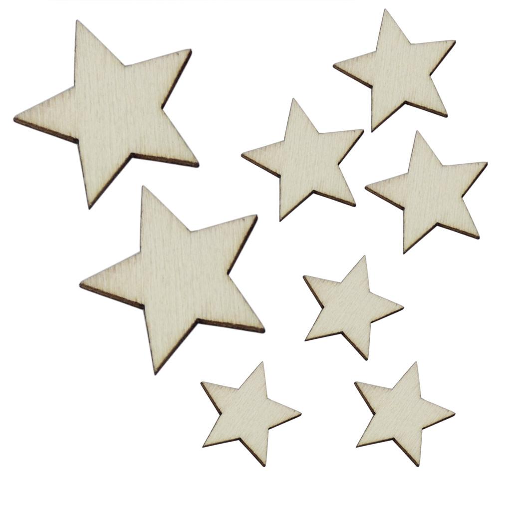 Tranches d'étoiles en tilleul  - Craft Embellishment avis et prix